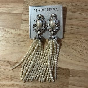 Marchesa Notte bohemian dream tassel earrings